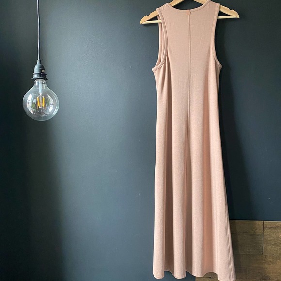 LUNYA Restore Fitted Dress otium tan heather - Picture 6 of 15